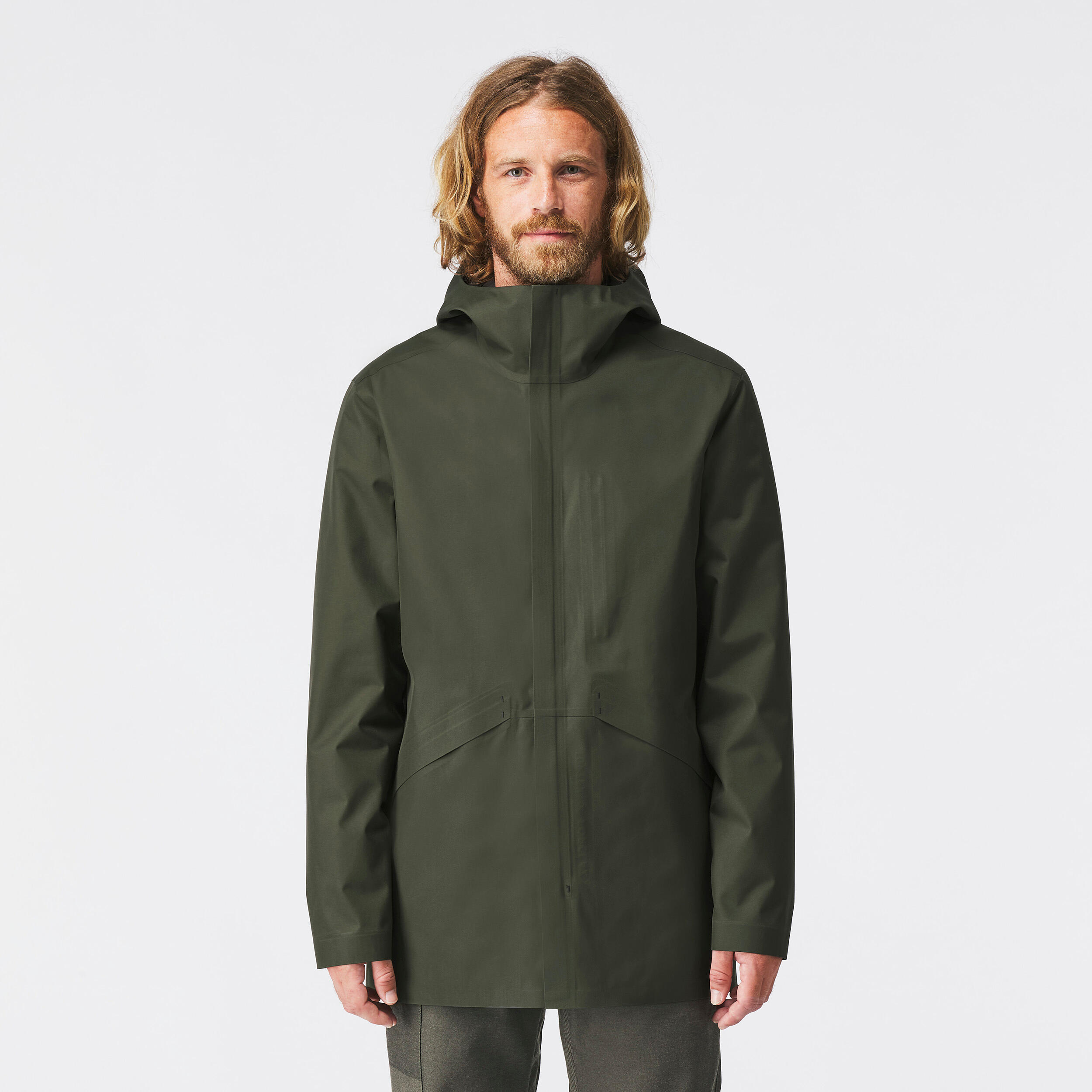 FORCLAZ Men’s waterproof hiking jacket MINIMAL EDITIONS LOCAL