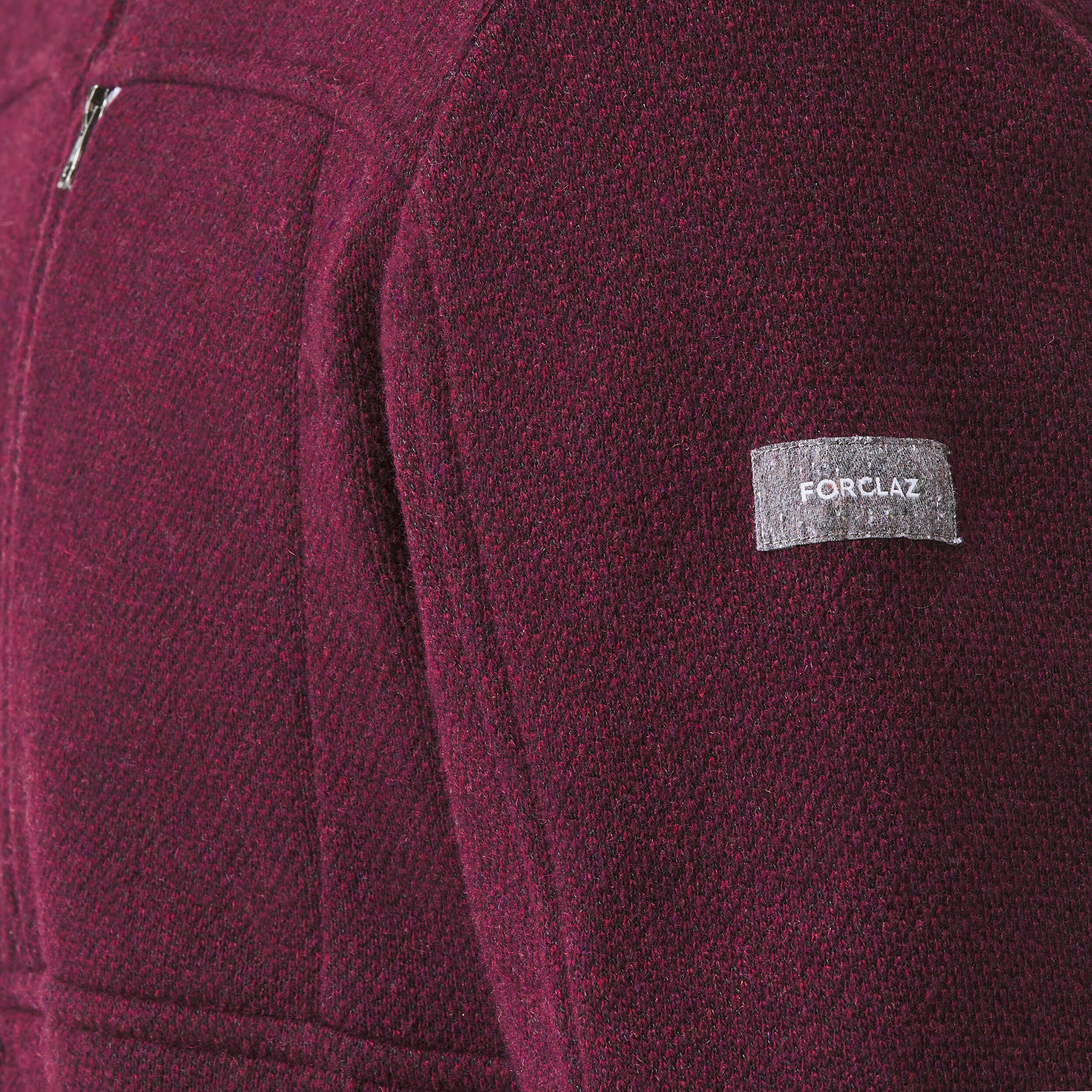 Men’s wool hooded sweatshirt - Minimal Editions Local 6/12