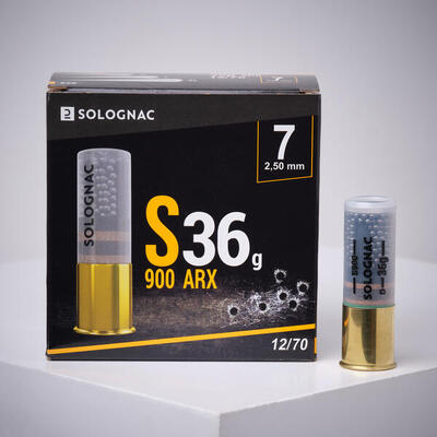 CARTUCHO S900 36 g IMPACT ARX CALIBRE 12/70 PERDIGÓN N°7 X25