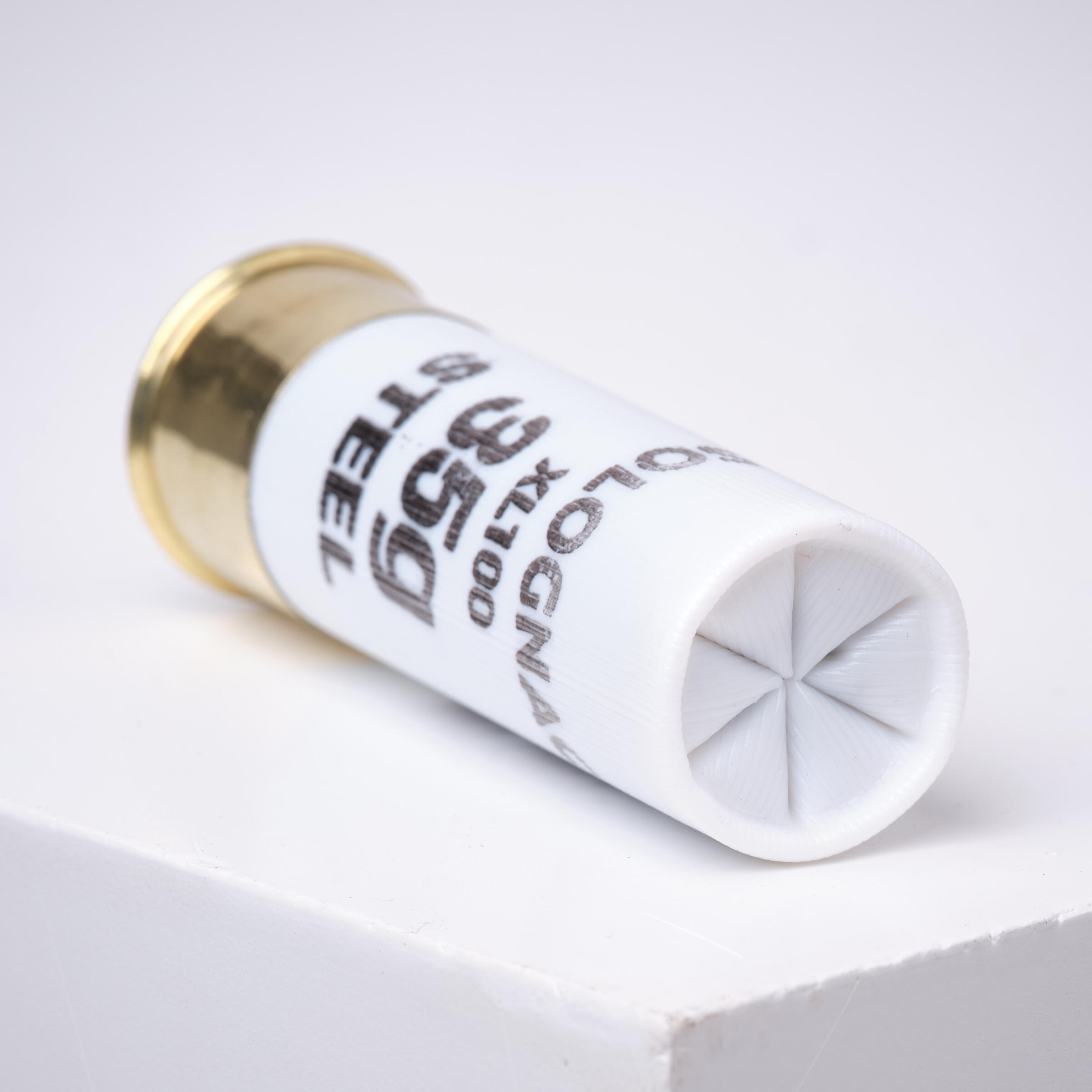 Cartouche calibre 12/76 xl100 35gr acier n°4 x25 3/6
