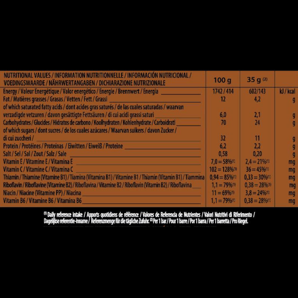 Energiabatoon 3X35 g, šokolaadi