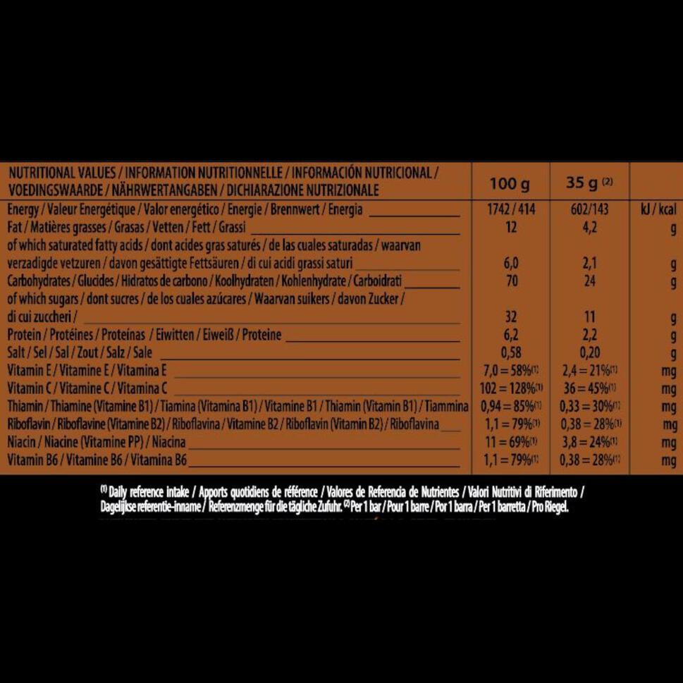 Barre énergétique ENERGY SPORT BAR chocolat 3x35g ISOSTAR Decathlon