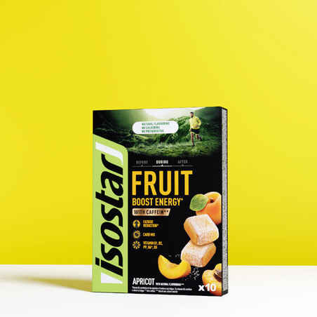 Puuviljamarmelaad Energy Fruit Boost 10x10 g, aprikoosimaitseline