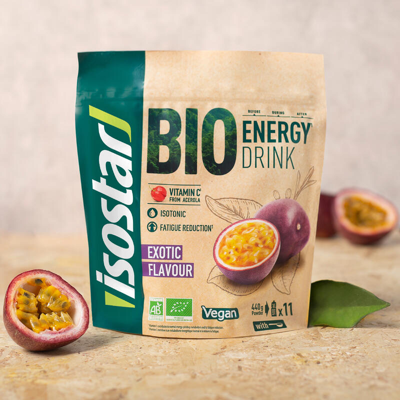 Bebida isotónica bio en polvo Isostar - exotic 440 g