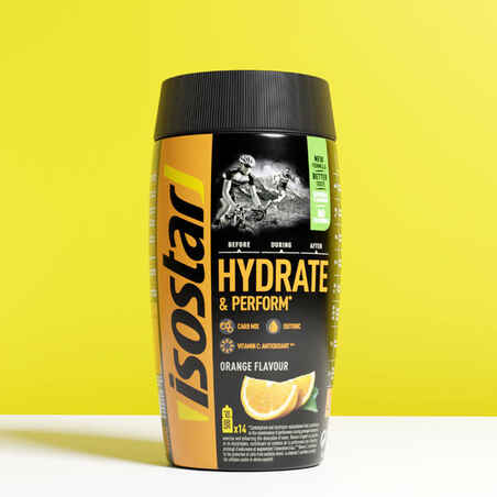 ИЗОТОНИЧНА НАПИТКА НА ПРАХ HYDRATE & PERFORM, 560 Г, ПОРТОКАЛ 