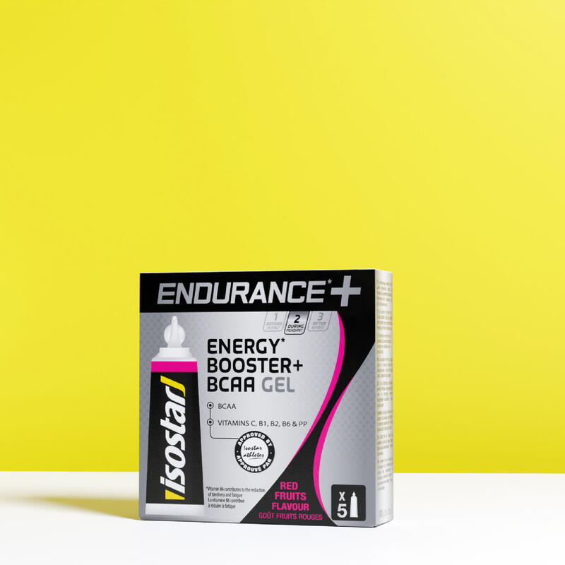 Energetický gel Endurance BCAA s příchutí lesních plodů 5 × 20 g