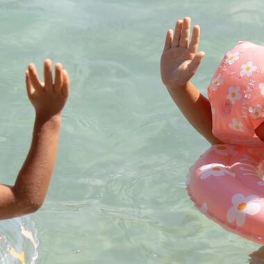 Enfants Gilet de Flottement de Natation, Brassard Enfant Brassard Bebe de  Flottement avec Boucle de Sécurité Veste d'Entraînement de Natation pour