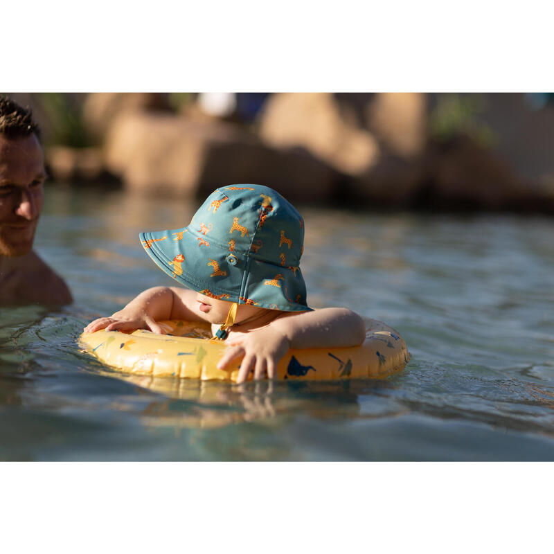 Verano con tu bebé - sombrero reversible