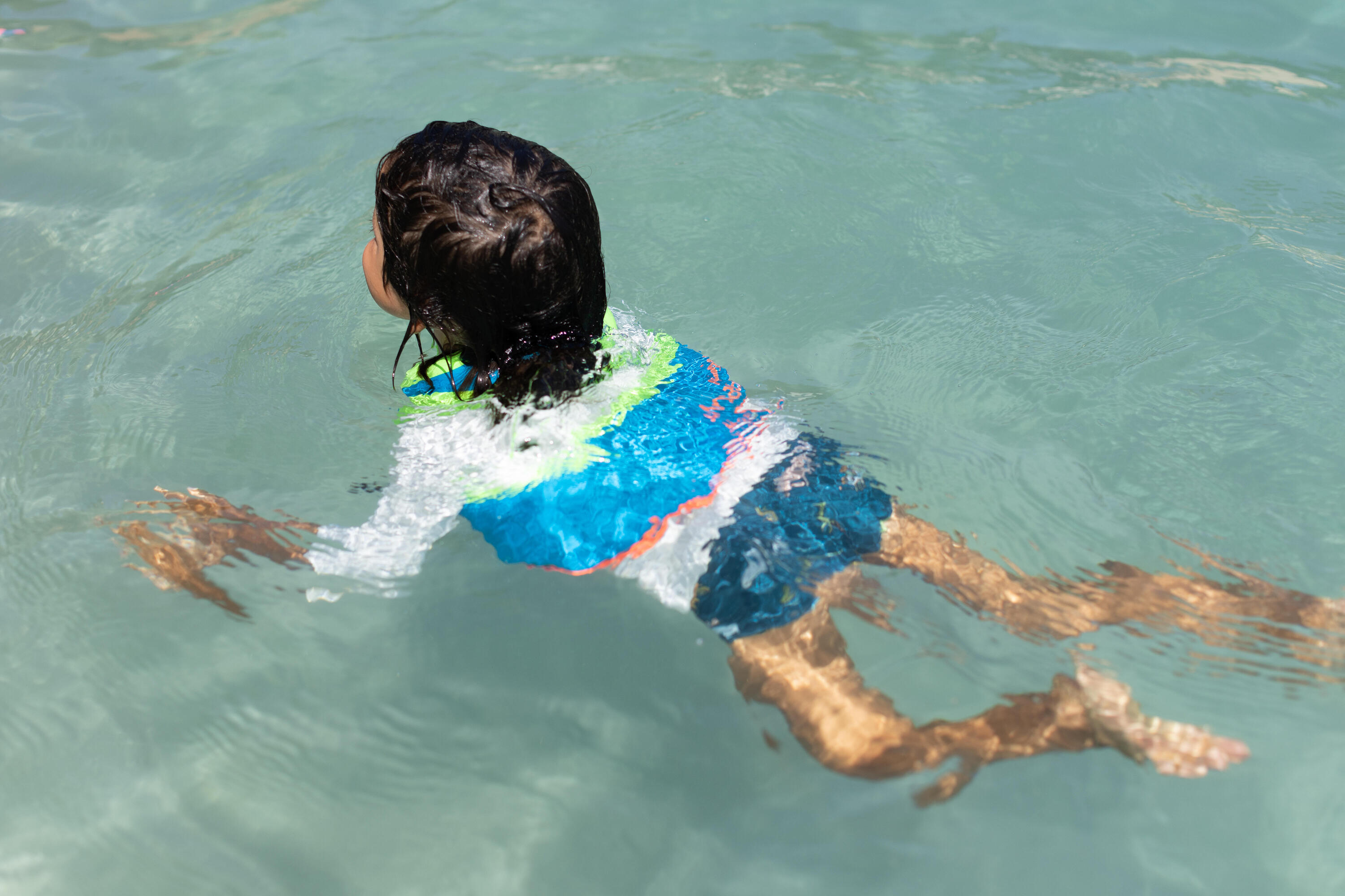 Chaleco flotador piscina niños/ bebés Swimvest+ Rosa Azul 2/11