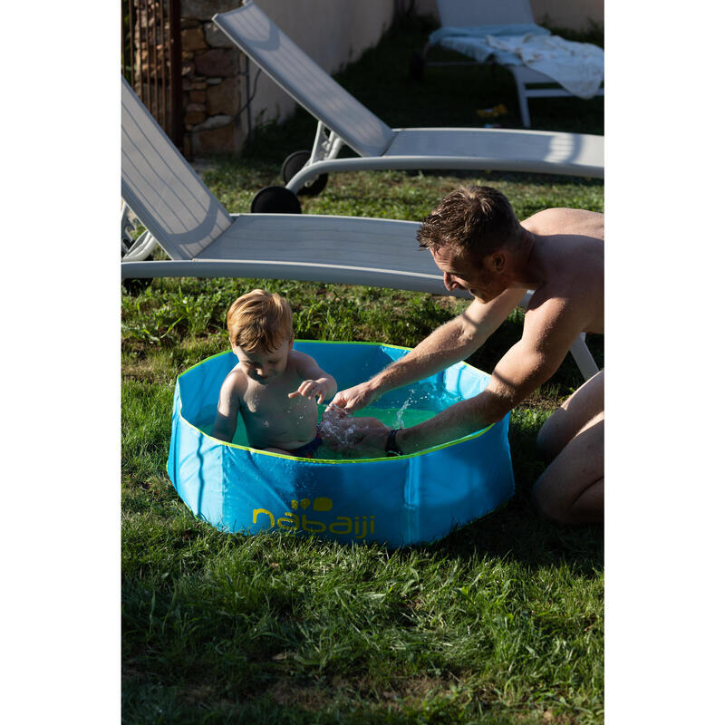 Skládací dětský bazének Tidipool s transportním obalem modrý o průměru 88,5 cm