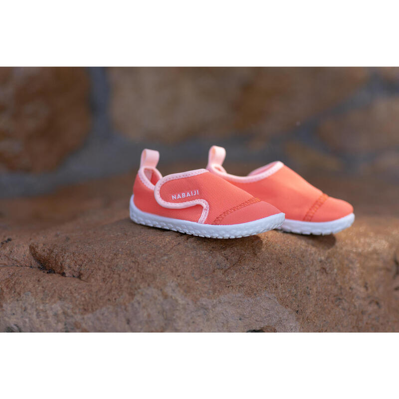 Bebek Su Sporları Ayakkabısı - Mercan Rengi - Aquashoes