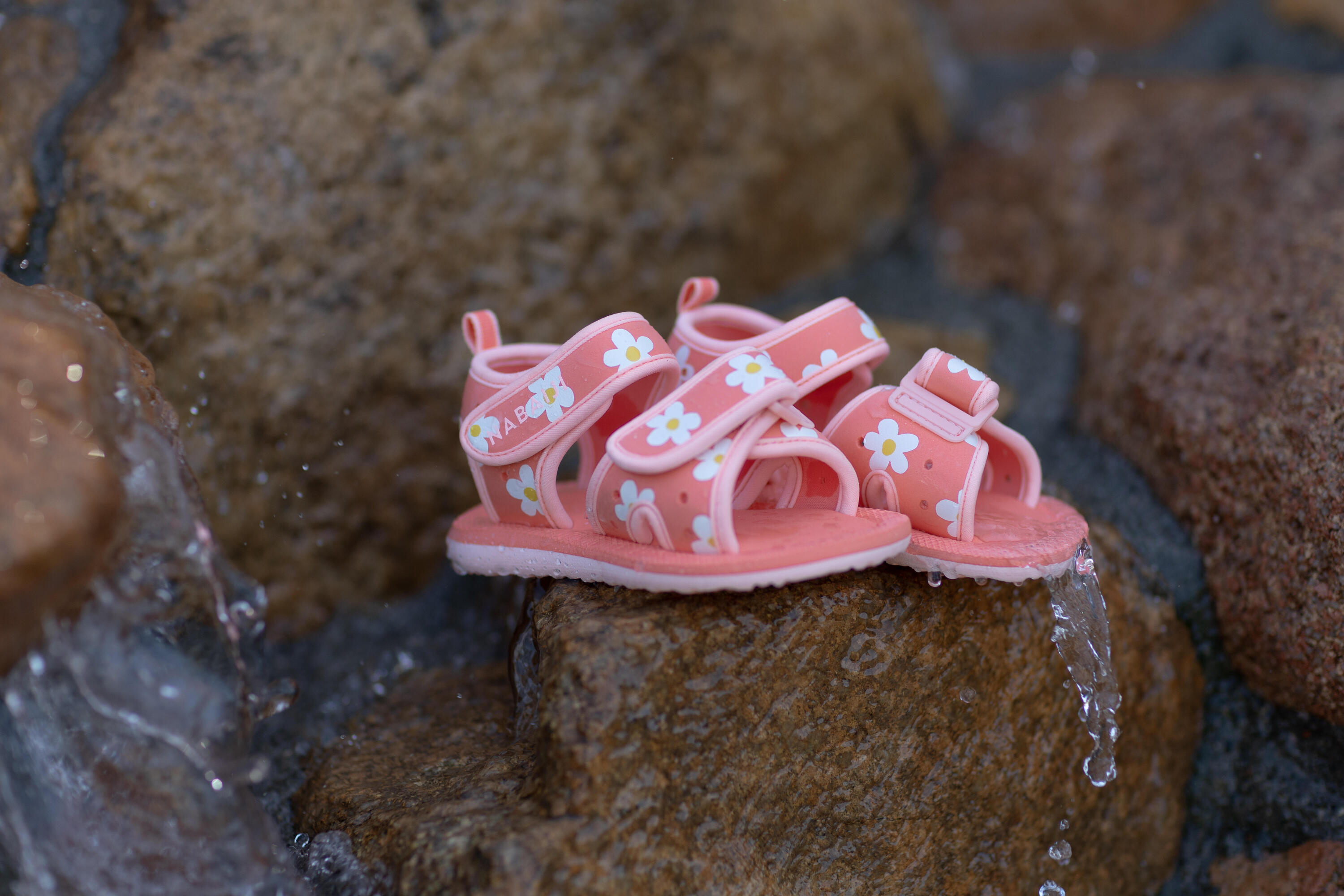 Baby Swimming Sandals Coral 5/5