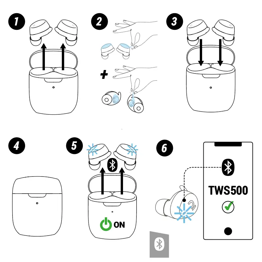 How to connect my earphone ?