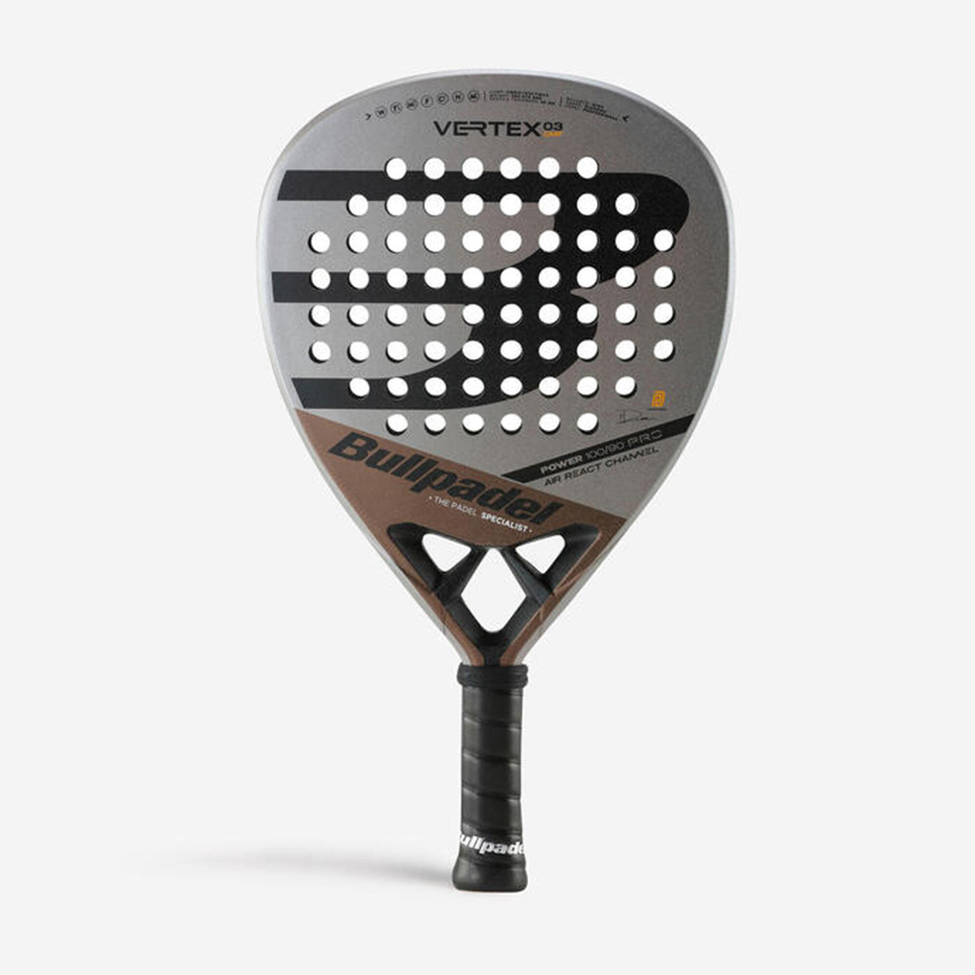 Adult Padel Racket Bullpadel Vertex Comfort Martin Di Nenno