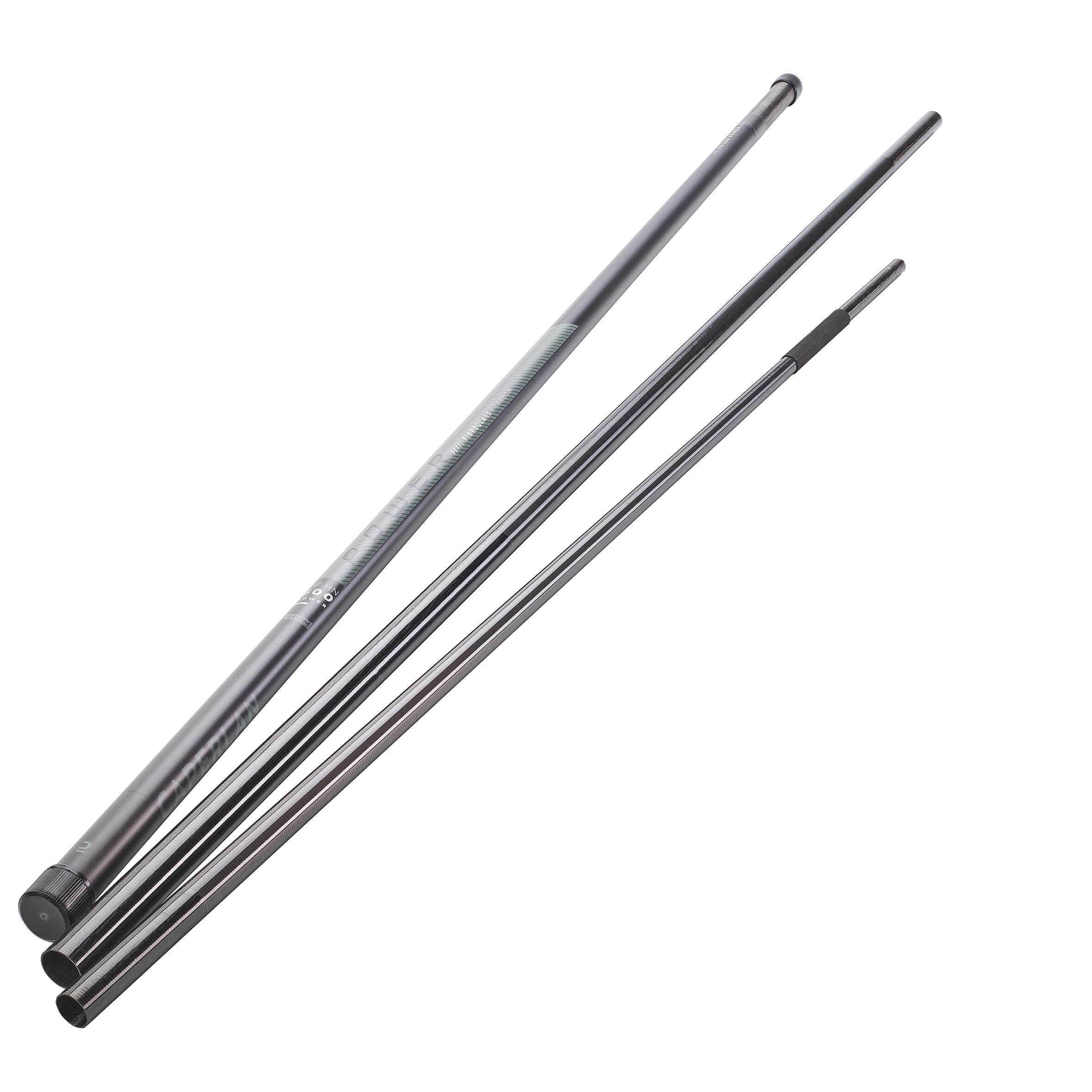 LANDING NET HANDLE 500 POWER 4M PRESS FIT FOR CARP FISHING 2/12