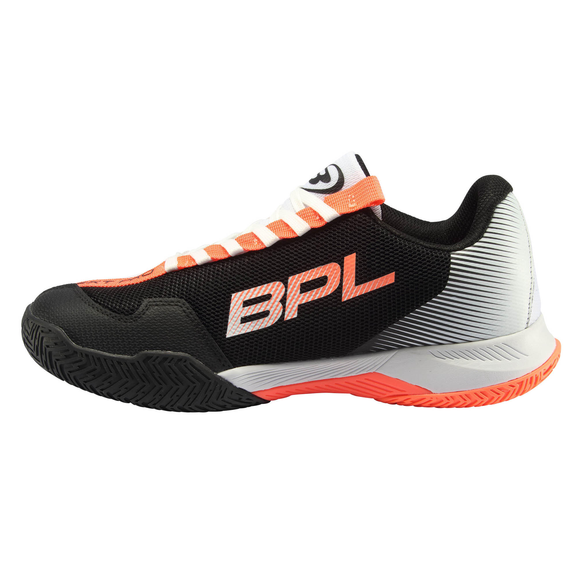Men's Padel Shoes Next Pro 23 - White/Orange 3/4