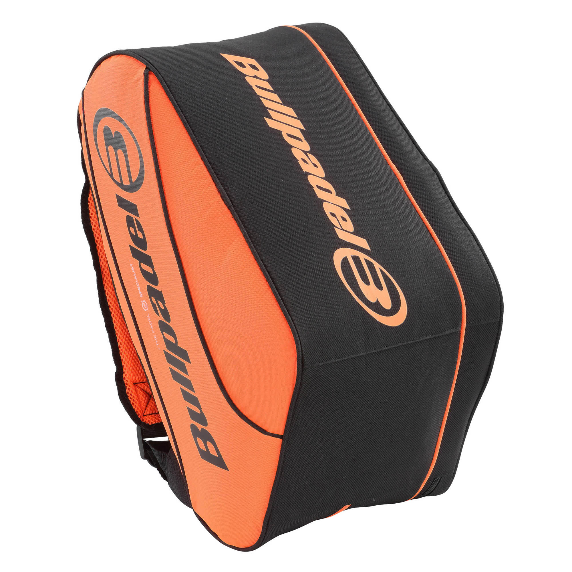 Paletero Bullpadel Tour negro naranja Decathlon