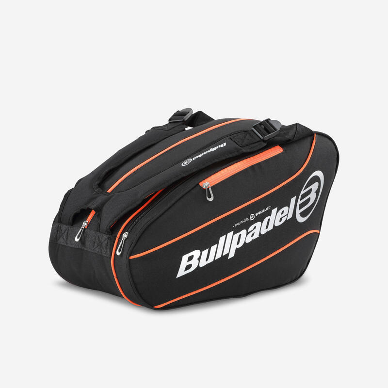 Tortuga cubo Autorización Paletero Bullpadel Tour negro naranja | Decathlon