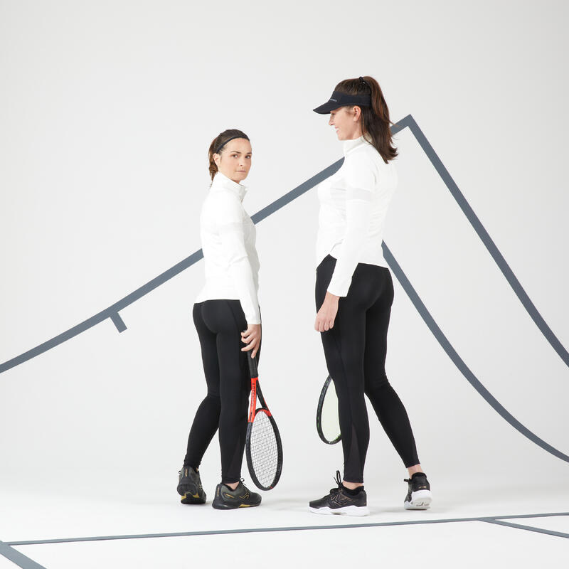 Kadın Tenis Taytı - Siyah - HIP BALL