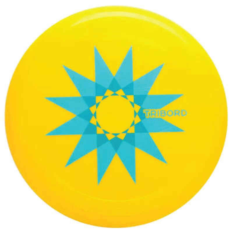 Wurfscheibe D90 Star gelb