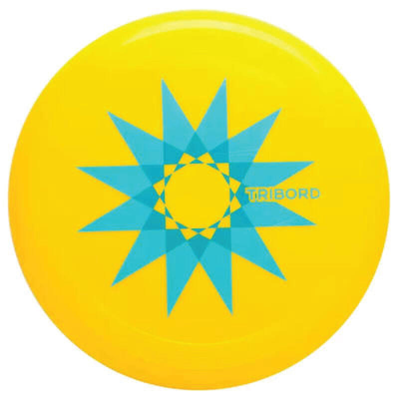 Disque volant D90 Star Jaune