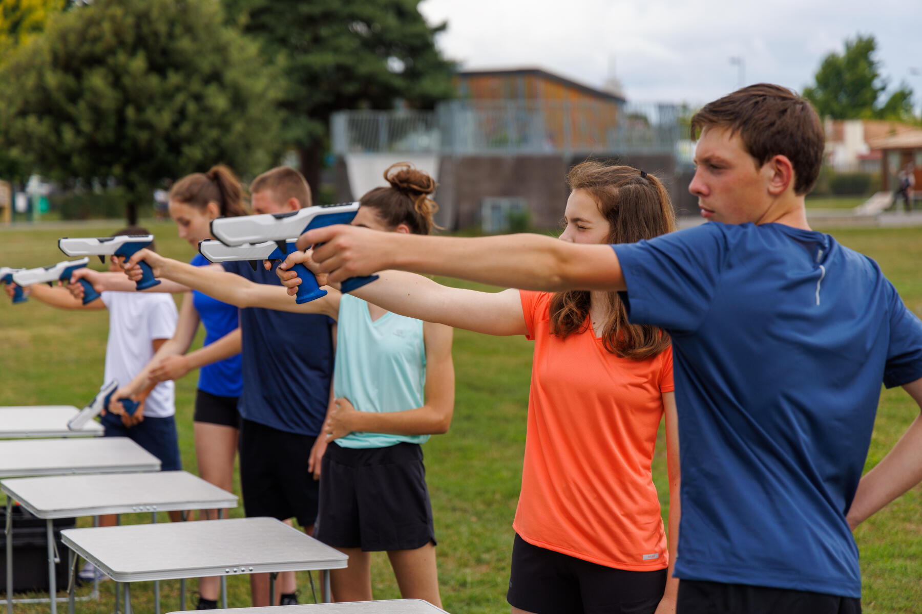 Tir laser : une pratique multisport et intergénérationnelle