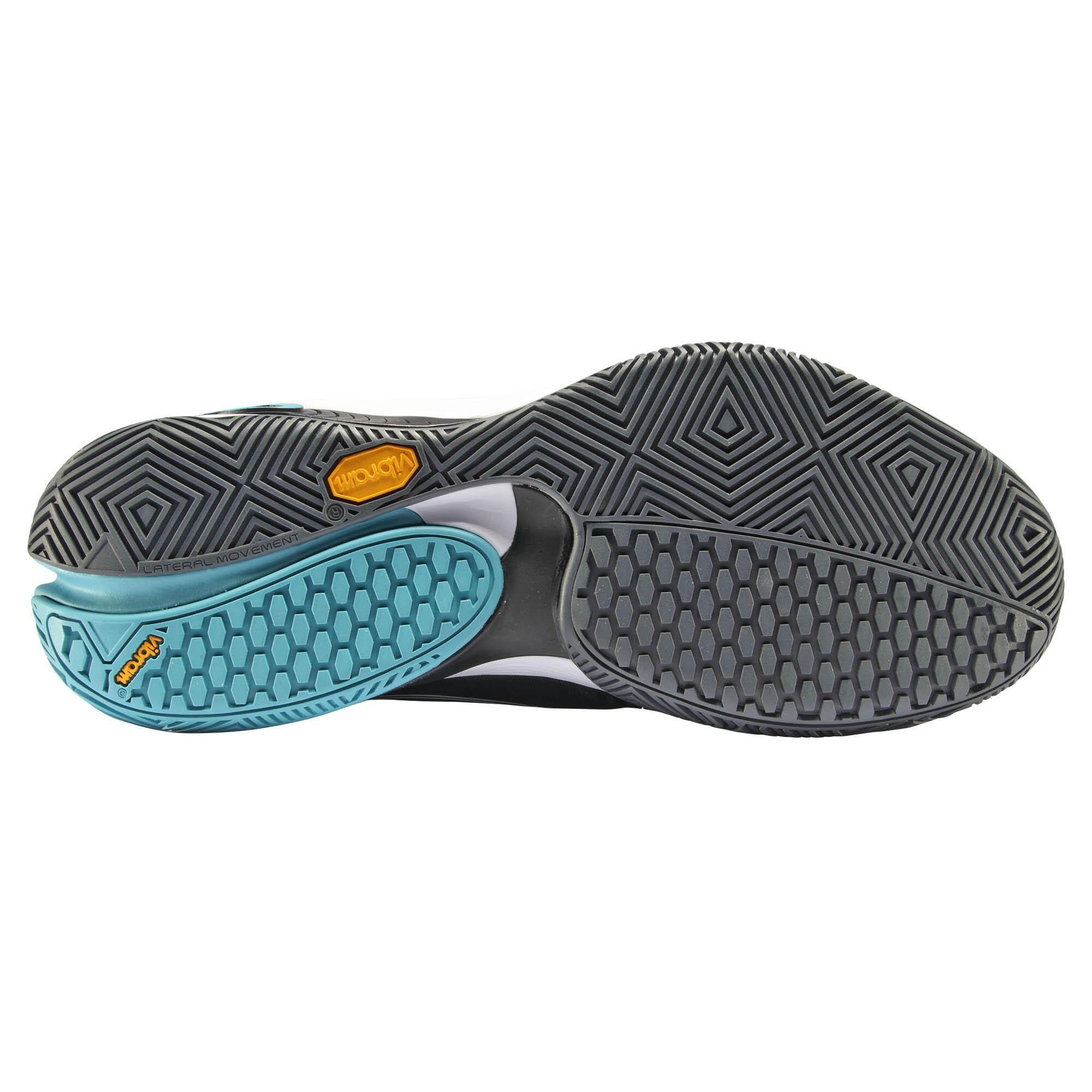 Men's Padel Shoes Hack Vibram 23 - Black/Blue 3/7