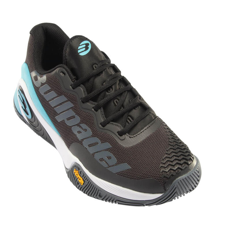 Chaussures De Padel Homme - Bullpadel Hack Vibram 23 Noir Blanc BULLPADEL