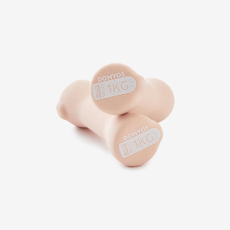 Par Mancuernas Fitness Easy Beis 2 x 1 kg