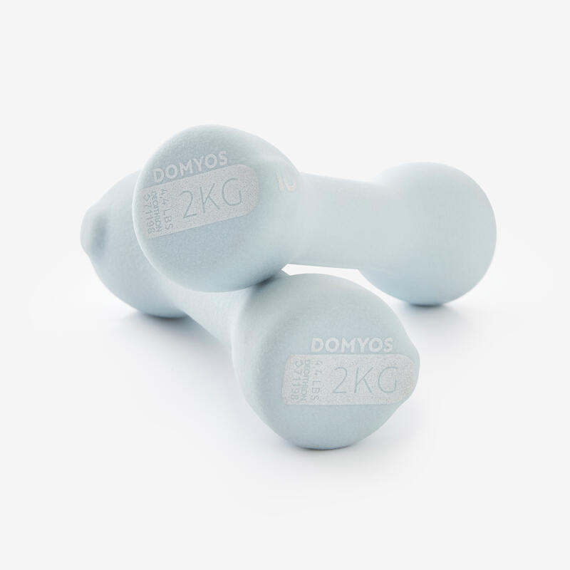 Par Mancuernas Fitness Easy Azul 2 x 2 kg