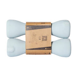 Fitness Dumbbells Easy Set of 2 x 2 kg - Blue