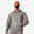 Fitness hoodie voor heren 500 Essentials grijs