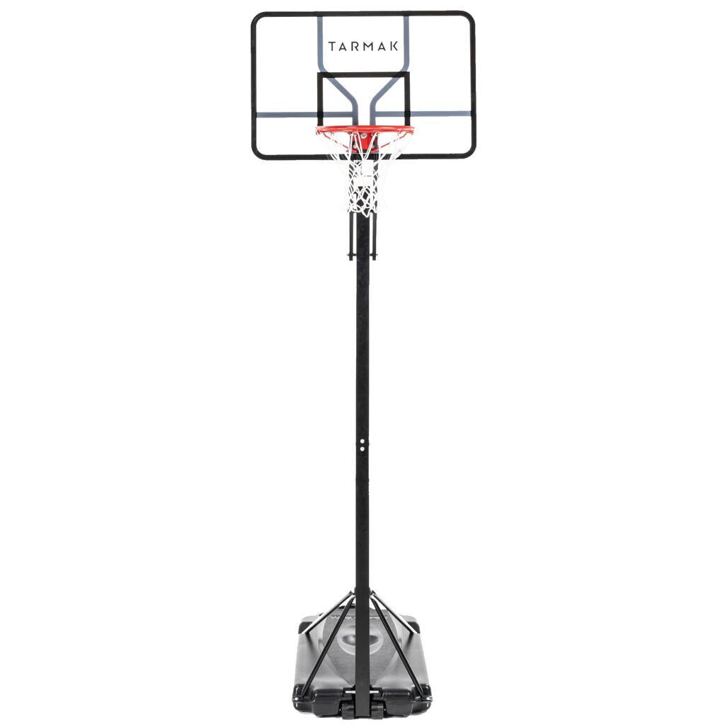 Basketball Hoop By Tarmak - 2.40m to 3.05m With Easy Adjustment