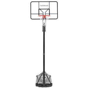 Canasta baloncesto con base desplazada especial para mates, ajustable de 2,40 a 3,05 m, B700