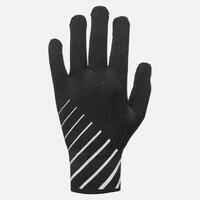 KIDS RUNNING GLOVES - KIPRUN WARM - BLACK