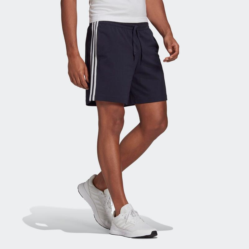 SHORT DE FITNESS SOFT TRAINING ADIDAS HOMME BLEU