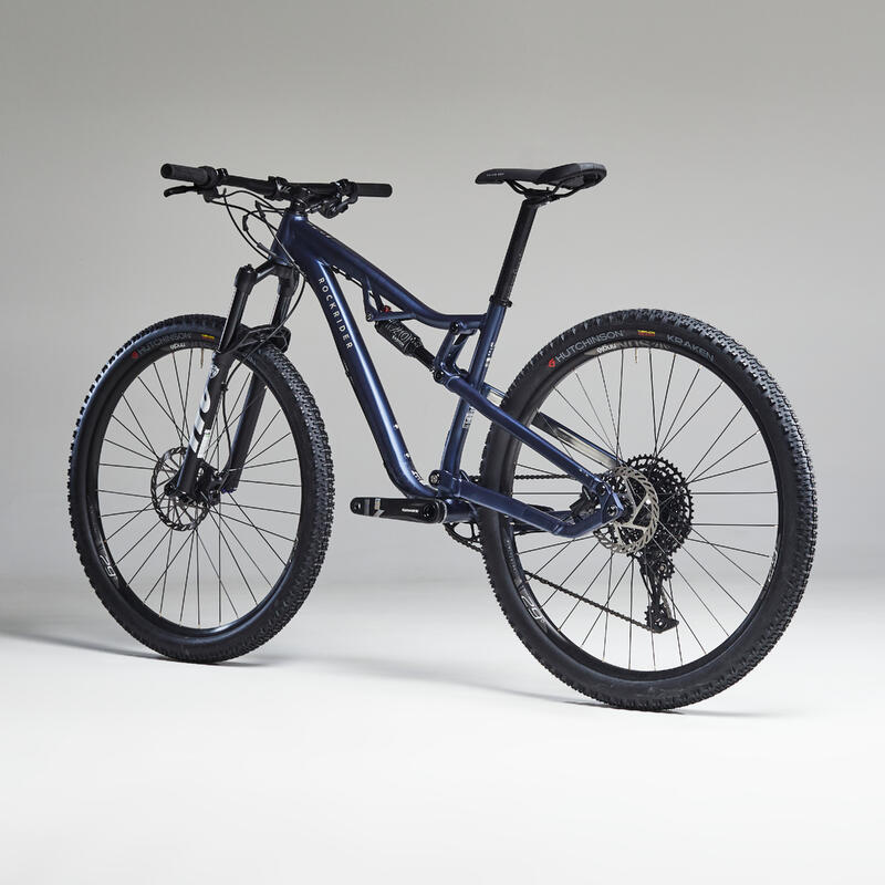 Bicicleta de montaña 29" aluminio doble suspensión Rockrider XC 100 S Eagle azul