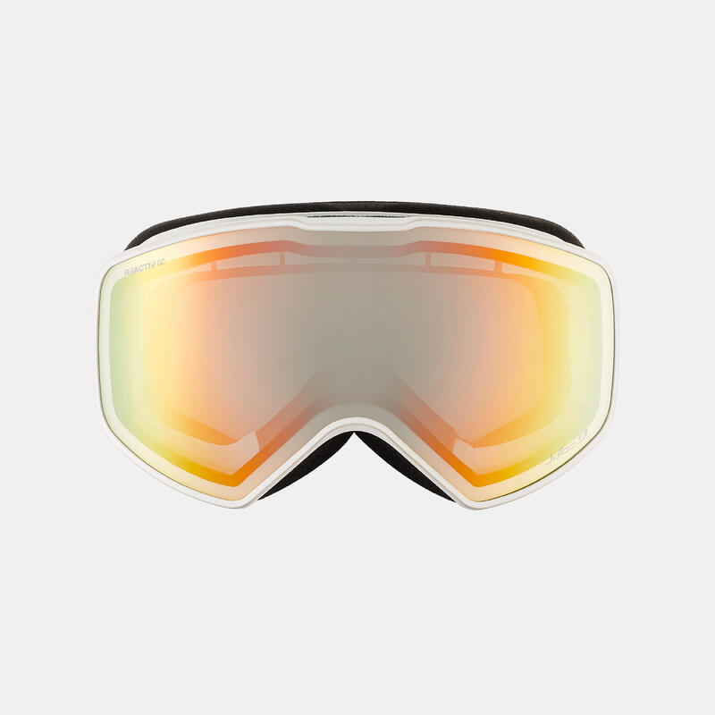 Maschera sci e snowboard Julbo CYCLON fotocromatica bianca