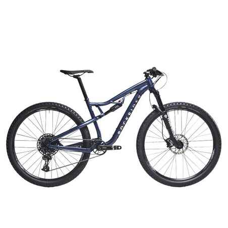 Cross Country Mountain Bike RACE 100S Aluminium Frame - Blue