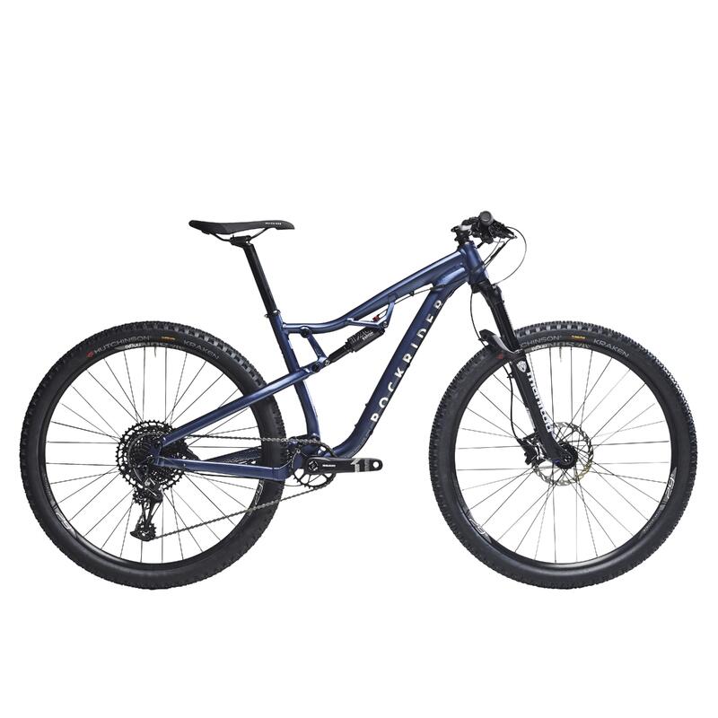 Bicicleta de montaña 29" aluminio doble suspensión Rockrider XC 100 S Eagle azul