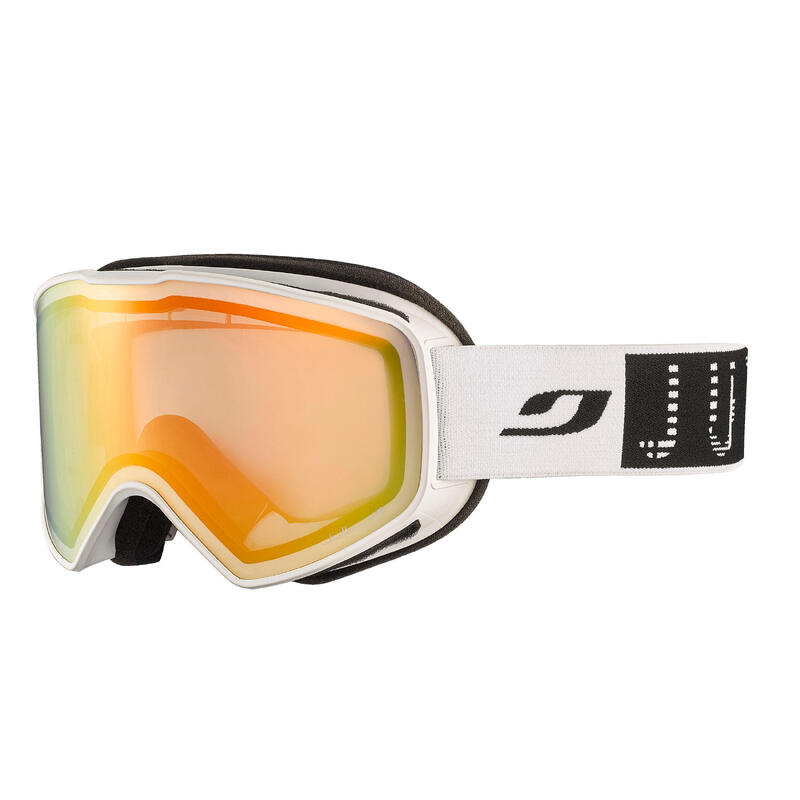 Maschera sci e snowboard Julbo CYCLON fotocromatica bianca