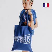 TOTEBAG BLEU SOUS LICENCE ALLEZ BLEUS  Made in France