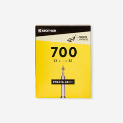 Chambre a air route 700x23-32 presta 48 light