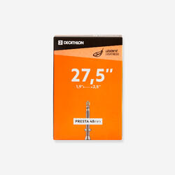 Chambre a air vtt 27,5x1,9-2,5 presta 48 light