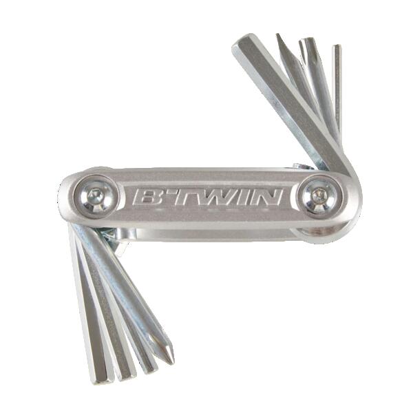 Folding aluminium bike multi-tool