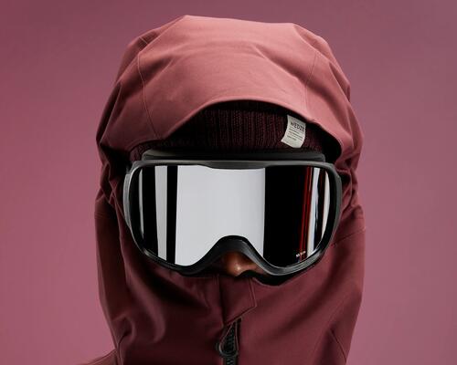MASQUE DE SKI ET DE SNOWBOARD BEAU TEMPS ENFANT ET ADULTE - G 500 S3 - NOIR