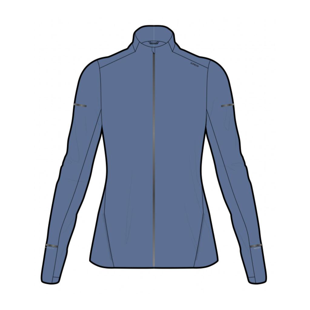 WOMEN'S KIPRUN WARM JACKET - BLUE 