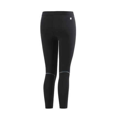 Kids' Thermal Base Layer Tights Keepcomfort 100 - Black