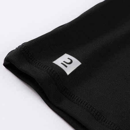 Kids' Football Base Layer Top Black - 100 Series