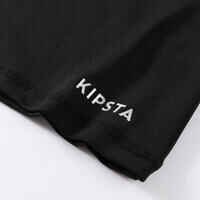 Kids' Football Base Layer Top Black - 100 Series